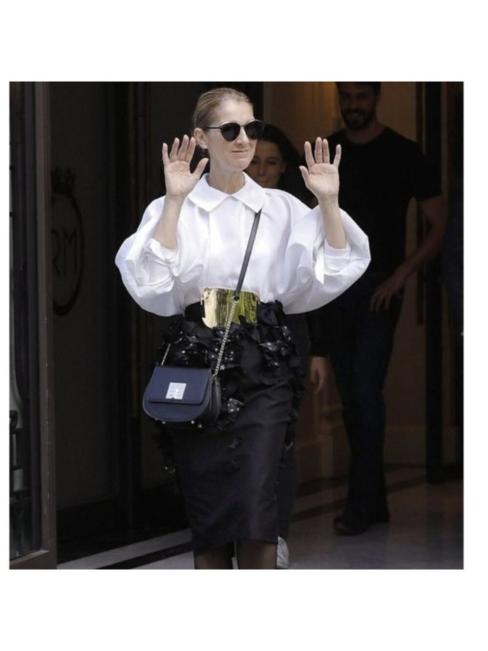 Celine Dion Minuet Flap Closure Handbag Bag